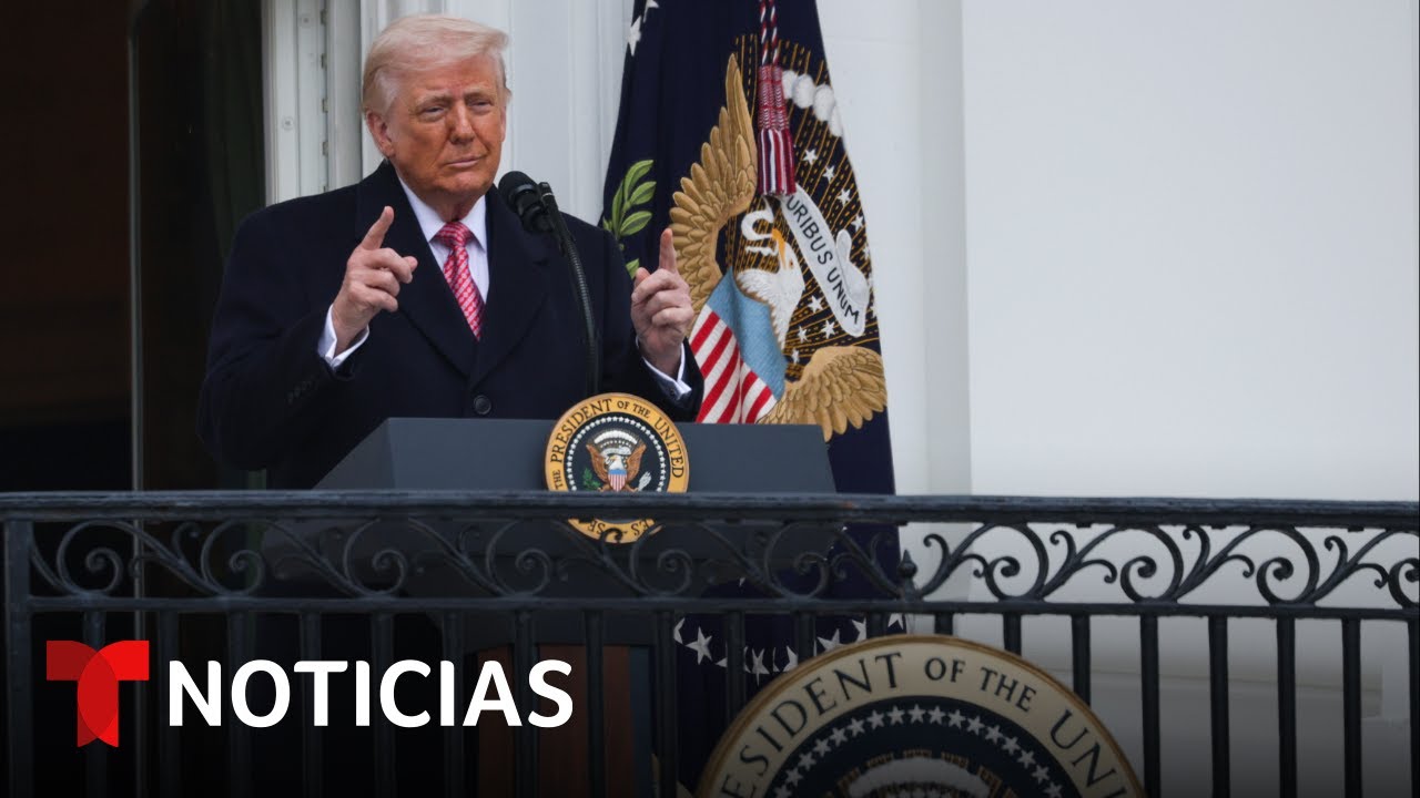 Trump ofrece un discurso a granjeros en la Casa Blanca