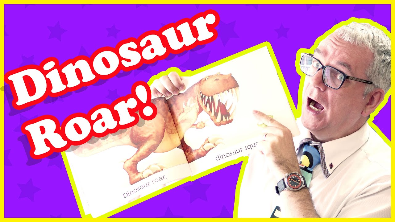 Dinosaur Roar by Paul and Henrietta Stickland | Fun Read Aloud with Mr. Tim, IB School Librarian