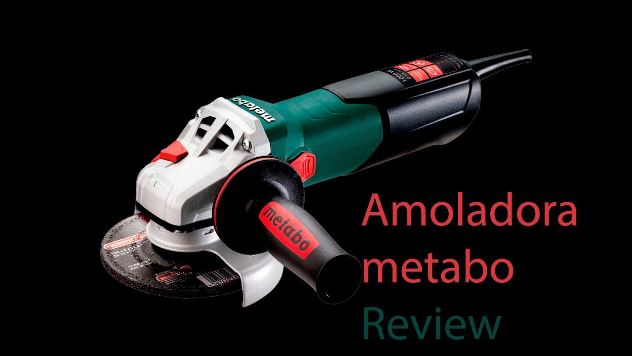 #Amoladora metabo WEV 10- 125  || Español ||  Angle Grinder metabo