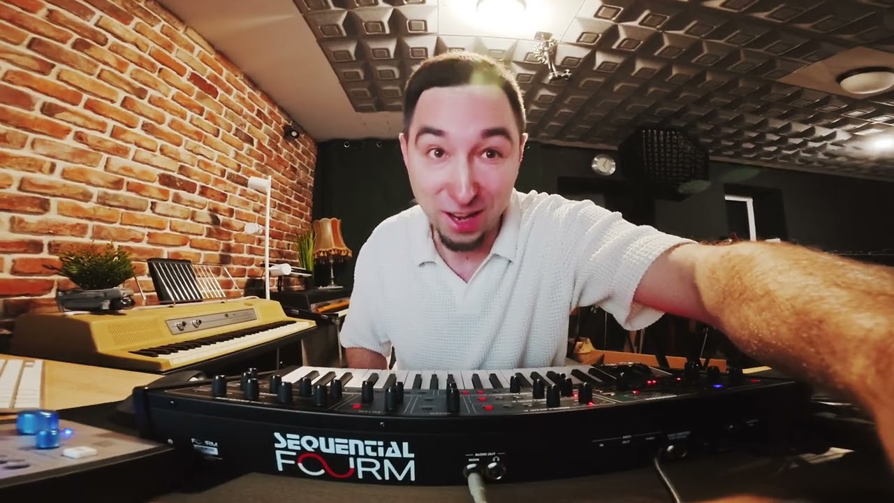 WARSZTATY SYNTEZATOROWE W WIRED TUNES - PAWEŁ LEMAŃSKI