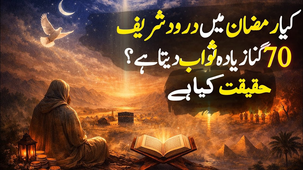 Kya Ramzan Mein Darood Shareef 70 Guna Zyada Sawab Deta Hai? Haqeeqat Janein