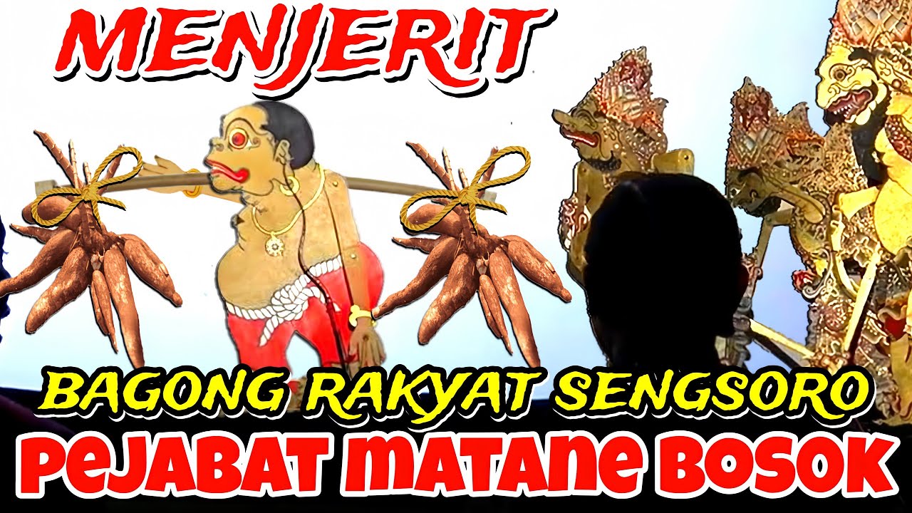 MENJERITT...😱😱 BAGONG RAKYAT MENDERITA PEJABAT MATANE PICEK KI DALANG SENO NUGROHO
