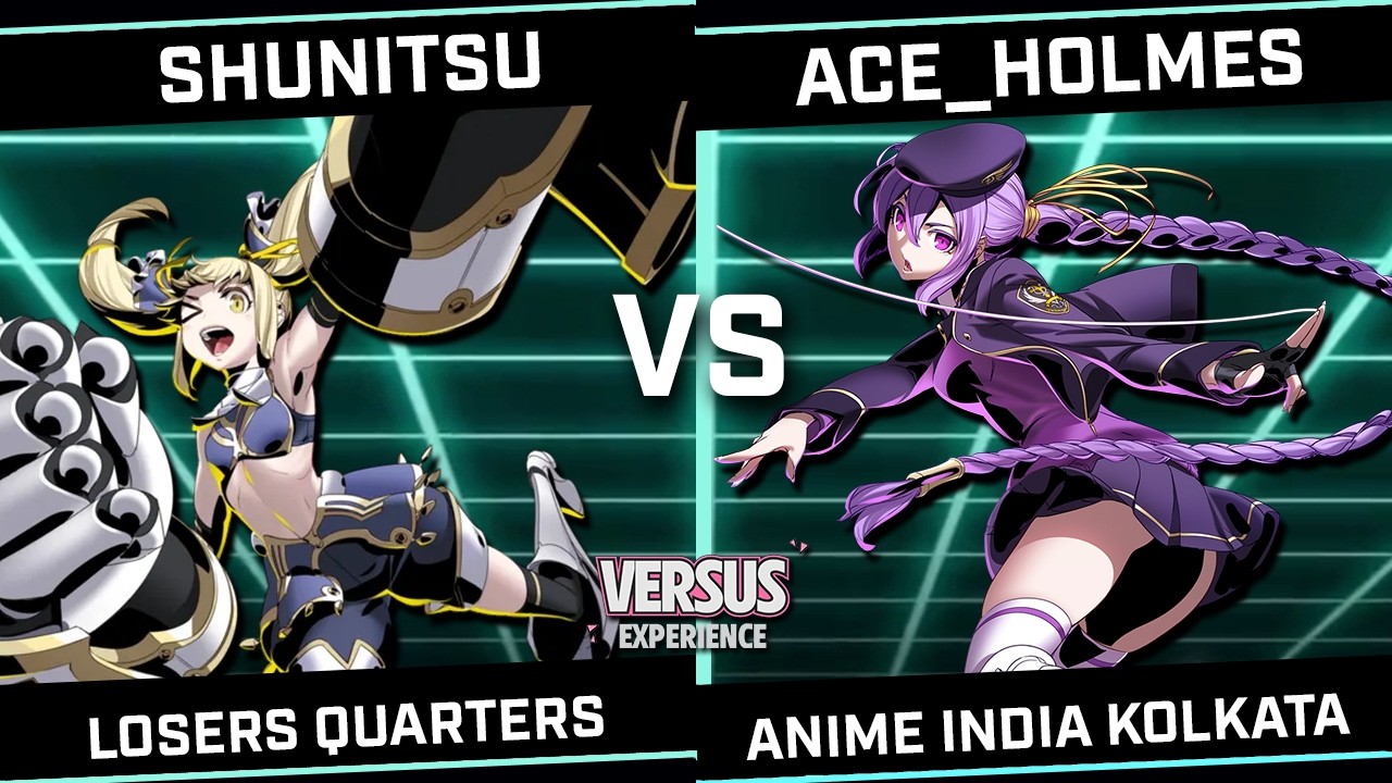 Shunitsu (Mika) vs Ace_Holmes (Eltnum) - Versus Experience ANIME INDIA KOLKATA - UNI2