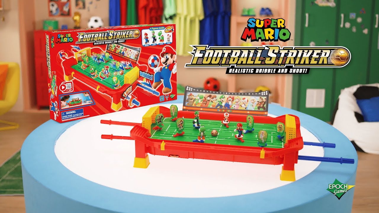 Epoch Games |SUPER MARIO FOOTBALL STRIKER 30sec⚽🏃🏽