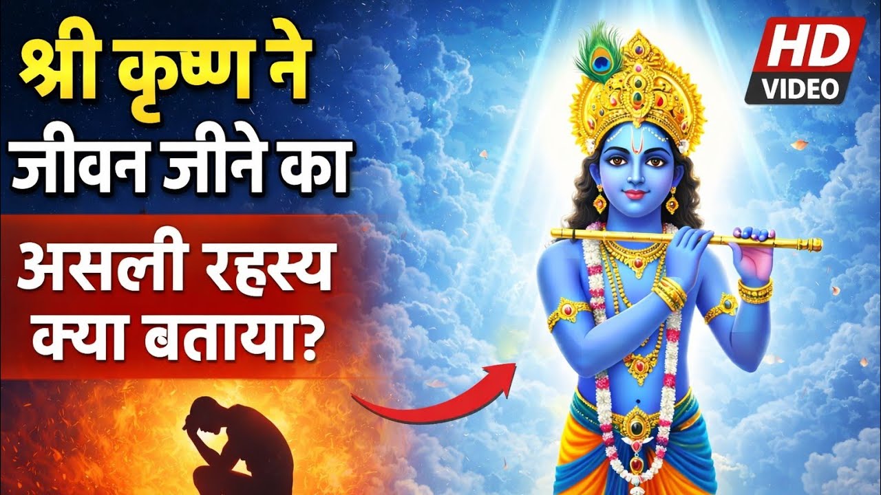 श्री कृष्णा ने जीवन जीने का असली रहस्य क्या बताया? जरूर जाने #viral #motivation #story #🙏🙏🙏🙏👌👌👍👍👍