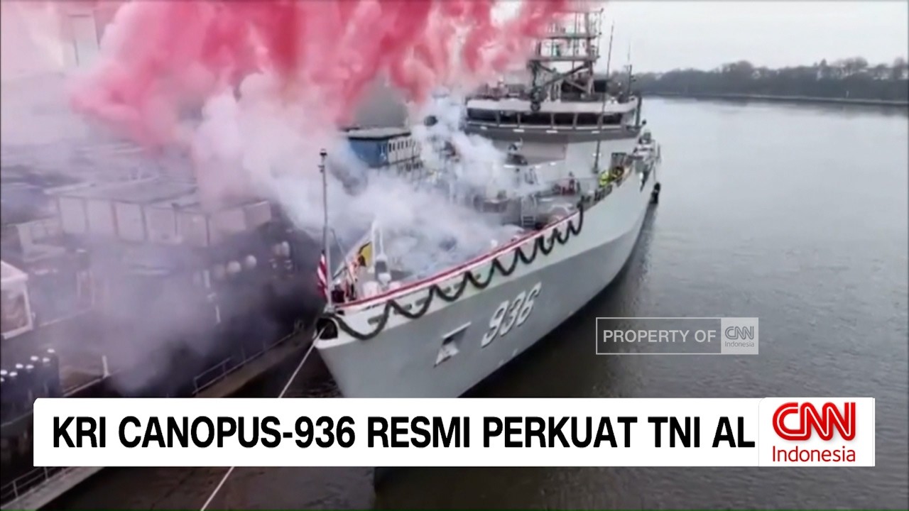KRI Canopus-936 Resmi Perkuat TNI AL