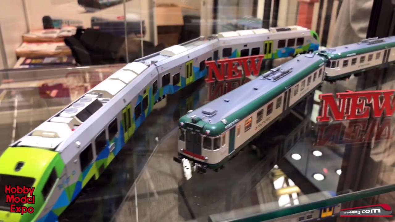 Carrellata di modelli prodotti da Vitrains in fiera a Novegro Hobby Model Expo 2019