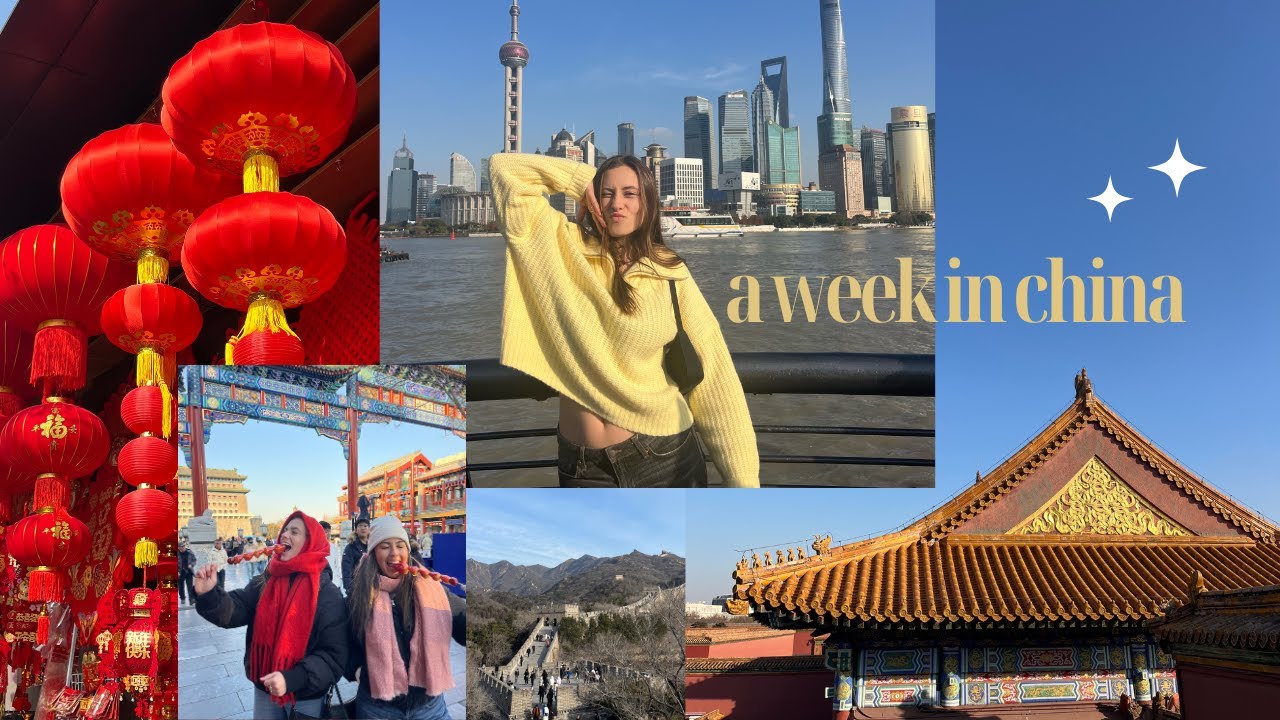 my first time in china | beijing and shanghai travel vlog
