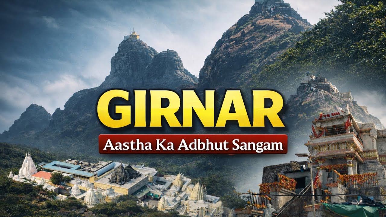 Gadh Girnar: 10,000 Sidhiyon Ki Sabse Kathin Chadhai| Hindu Aur Jain Aastha Ka Adbhut Sangam #travel