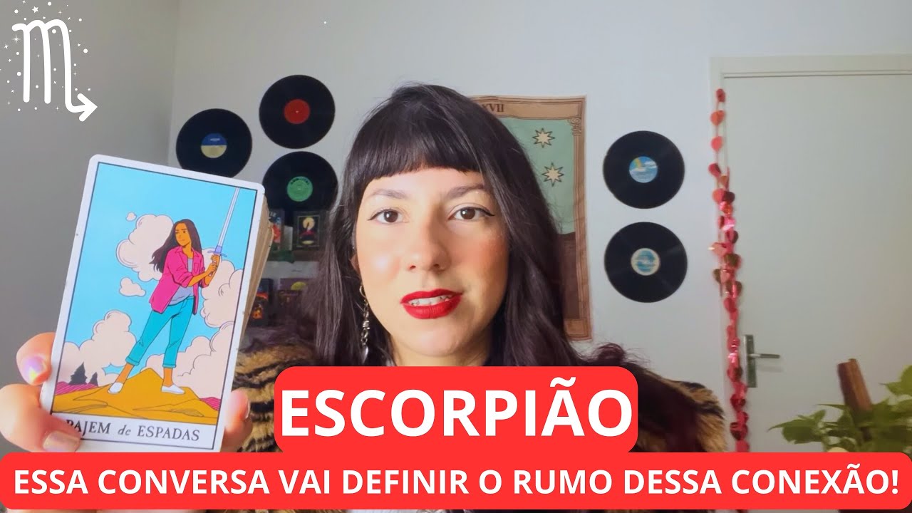 ESCORPIÃO🔮ESSA CONVERSA VAI SER UM DIVISOR DE ÁGUAS😳TE VÊ COMO ALGO PRECIOSO E QUER TE FALAR ISSO🔥