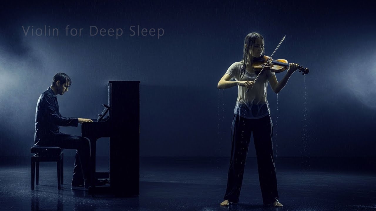Sleep Faster Tonight with Soft Violin Music 🎻🌙 | Relax Deeply & Let Go 😴🌌