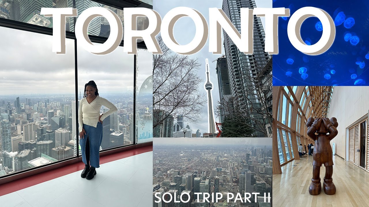 TORONTO TRAVEL VLOG | part two | my first solo trip ✈️🍁