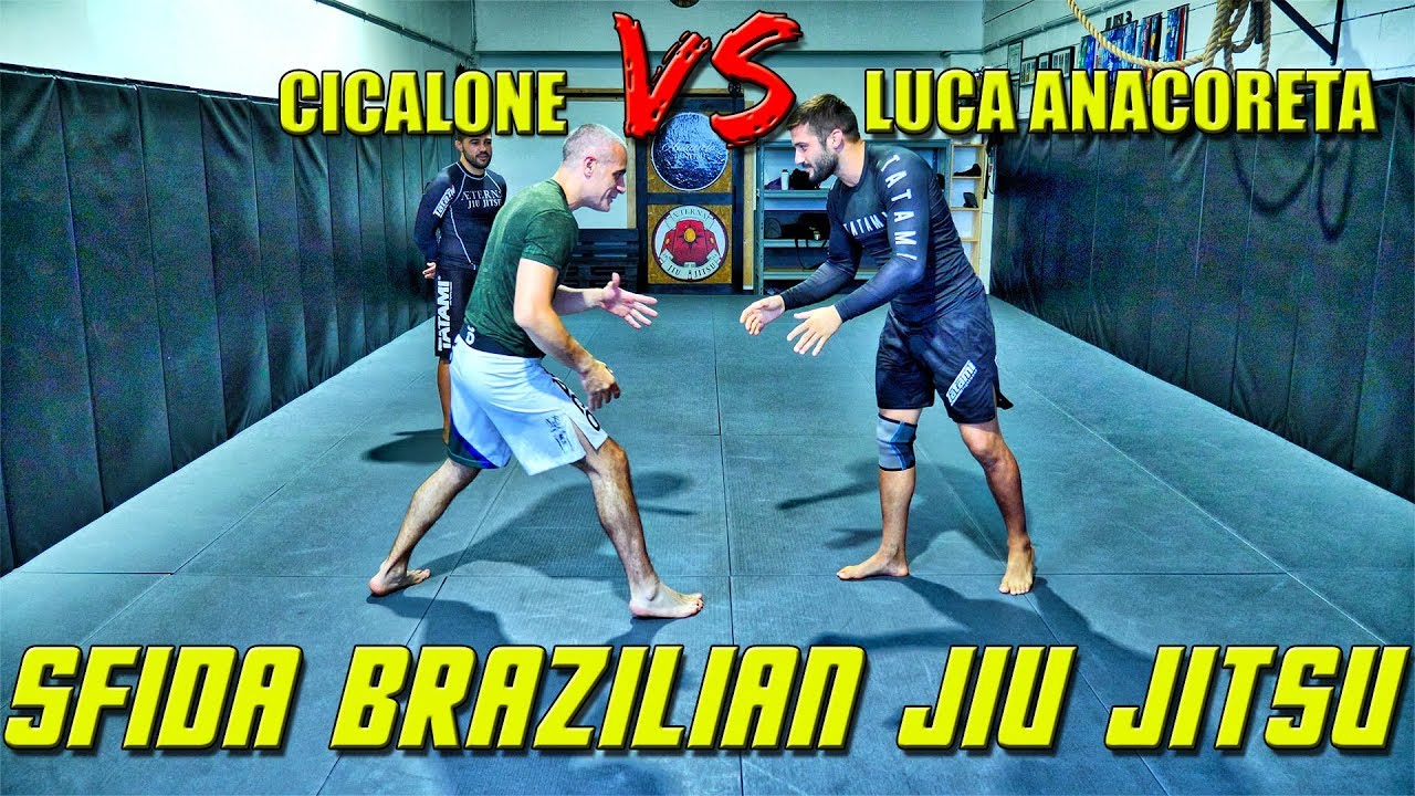 SFIDO UN CAMPIONE DI Brazilian Jiu Jitsu  Luca Anacoreta e mi finalizza