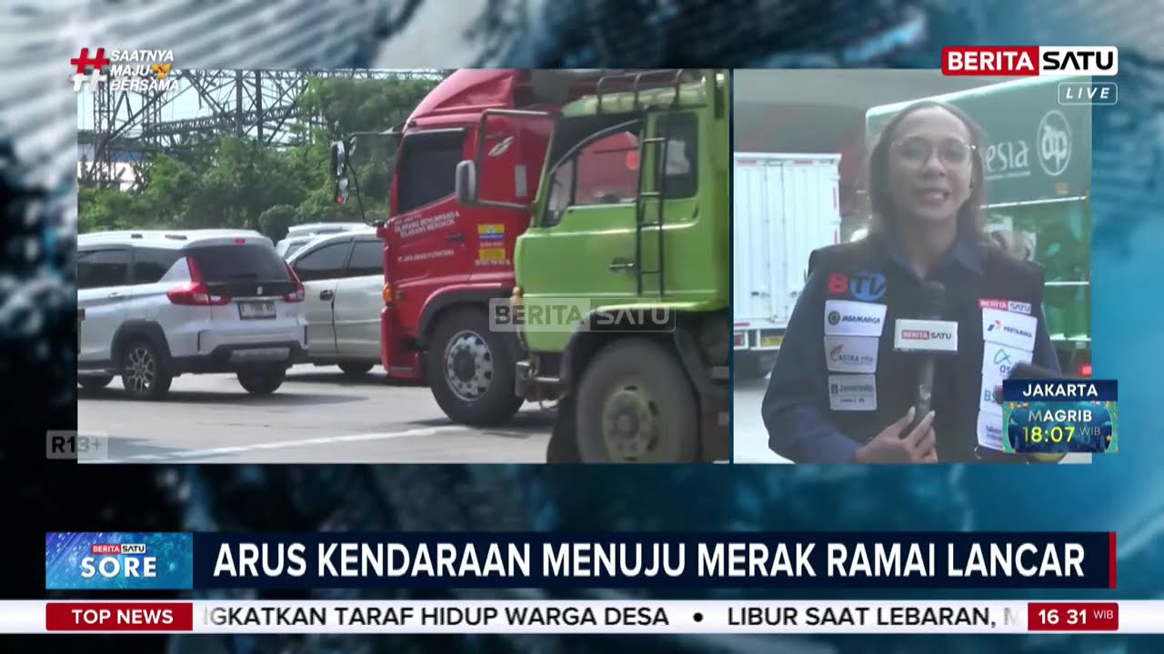 Kendaraan Menumpuk di GT Cikupa & One Way Trans Jawa Mulai KM 70 Hingga 263 #Beritasatu