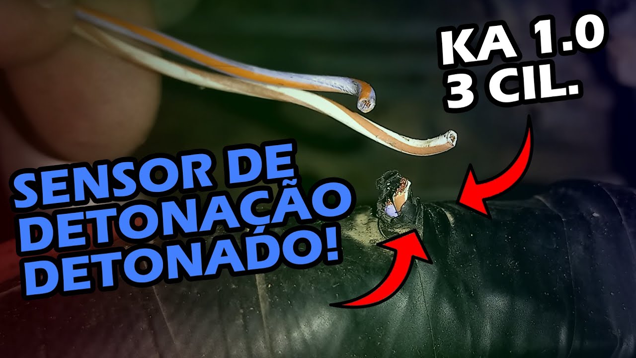 Ka 3 Cilindros sem POTÊNCIA, FALHANDO - Sensor Detonação?!