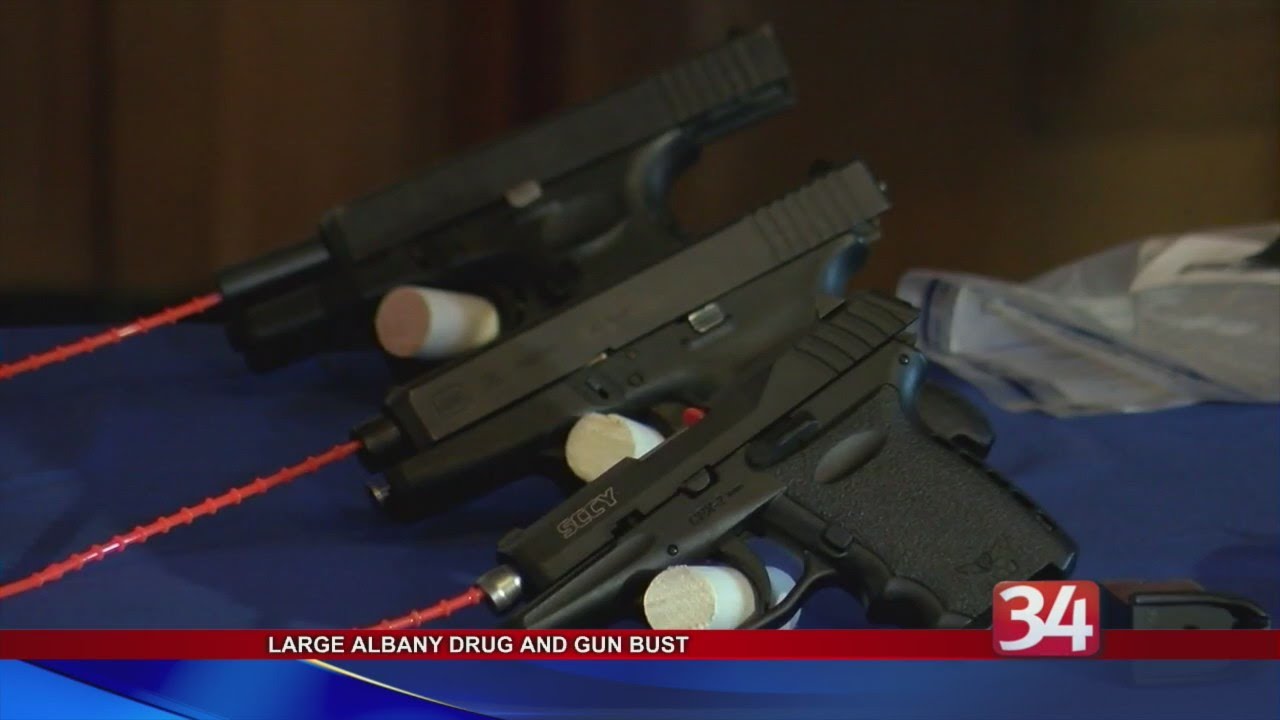 Large drug and gun bust in Albany leads to indictment of nearly 50 individuals
