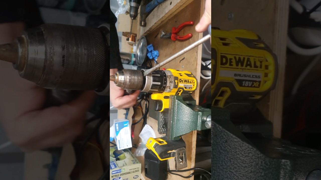 Dewalt DCD796 Chuck change 