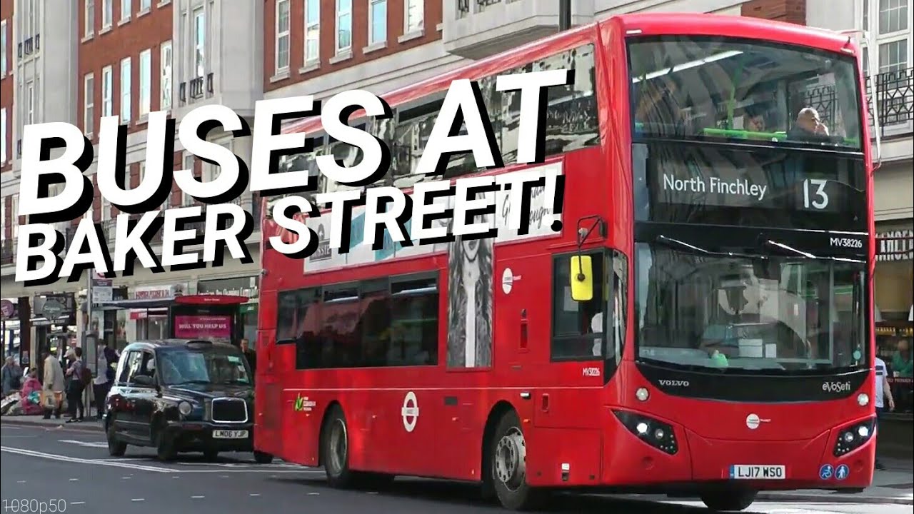 Buses at Baker Street