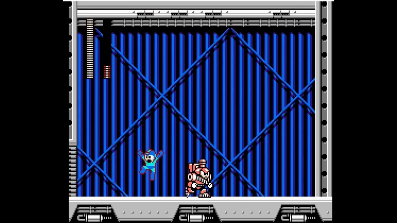 Mega Man 5 - Charge Man - buster only, no damage, no miss, no slide