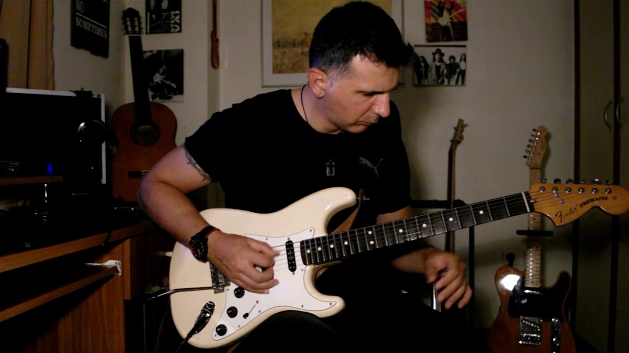 RAINBOW - Lost in Hollywood (rhythm guitar cover)