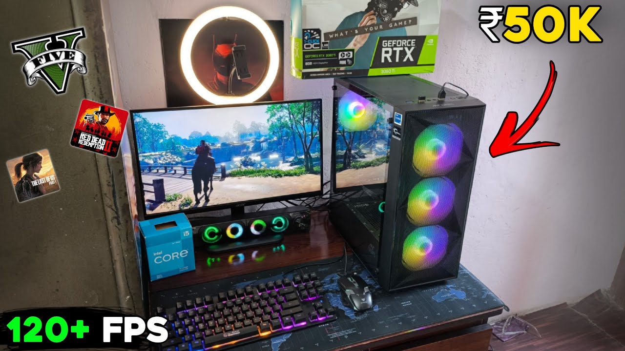 Powerfull Gaming + Editing PC Build UNDER ₹50,00,0 With i5 12400f + Gforce RTX