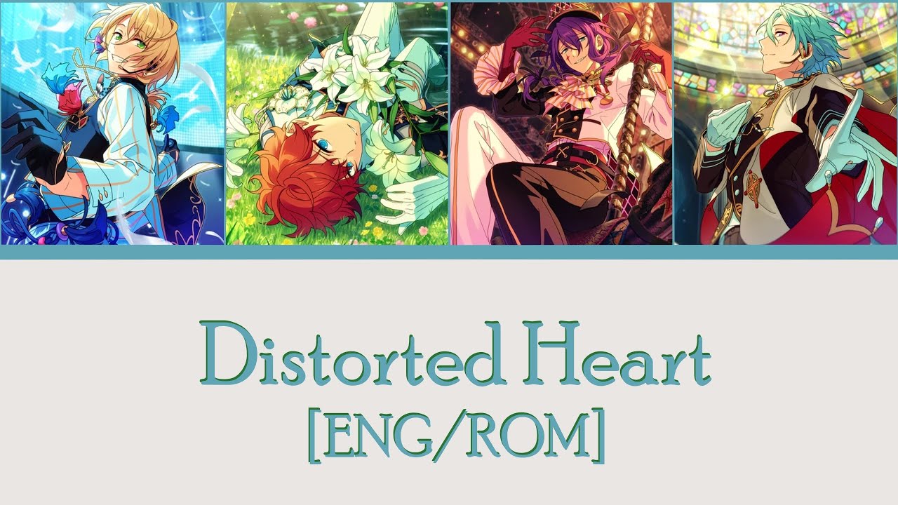 【ES!!】Distorted Heart | ALKALOID color coded lyrics【ENG/ROM】