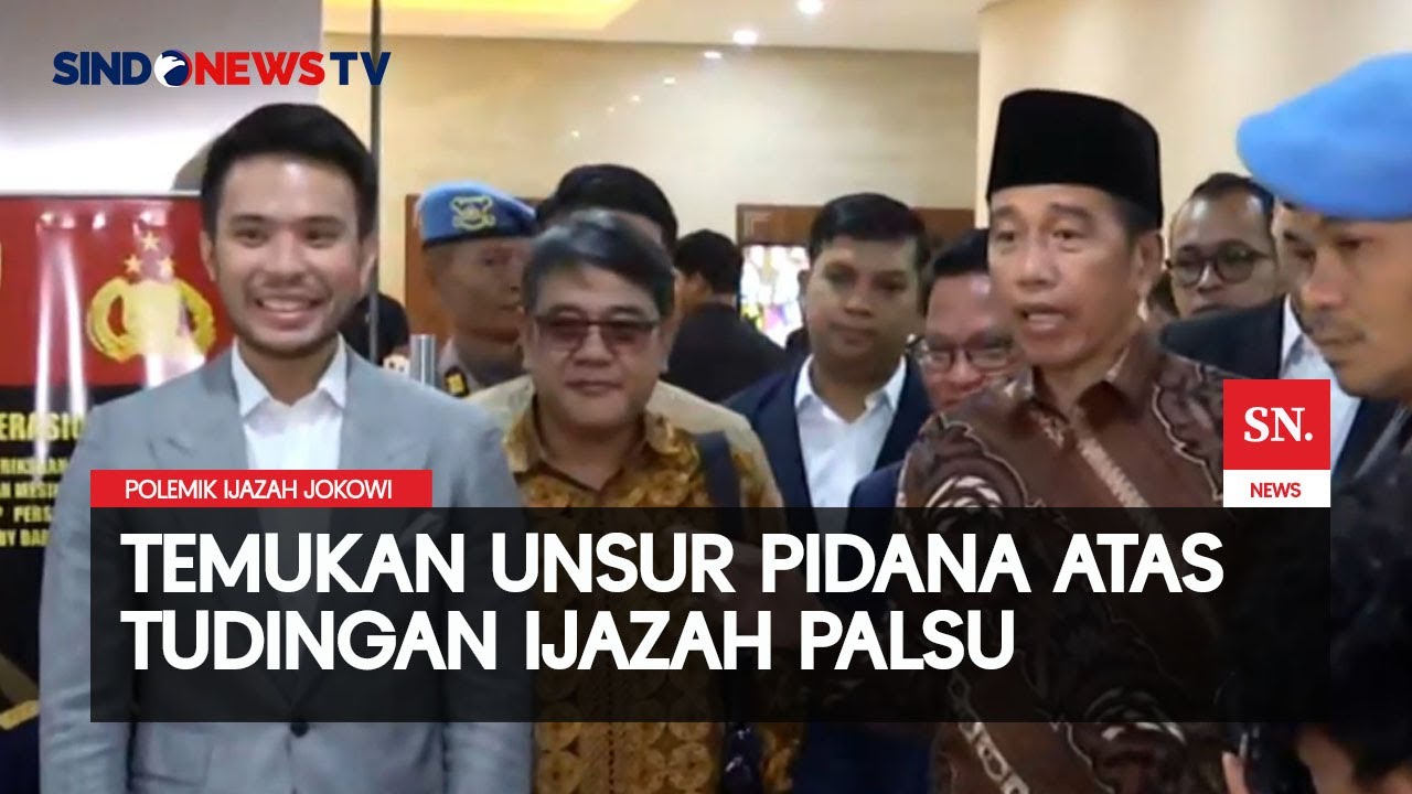 Pencemaran Nama Baik, Laporan Jokowi Naik ke Penyidikan | Sindo Prime |14/07