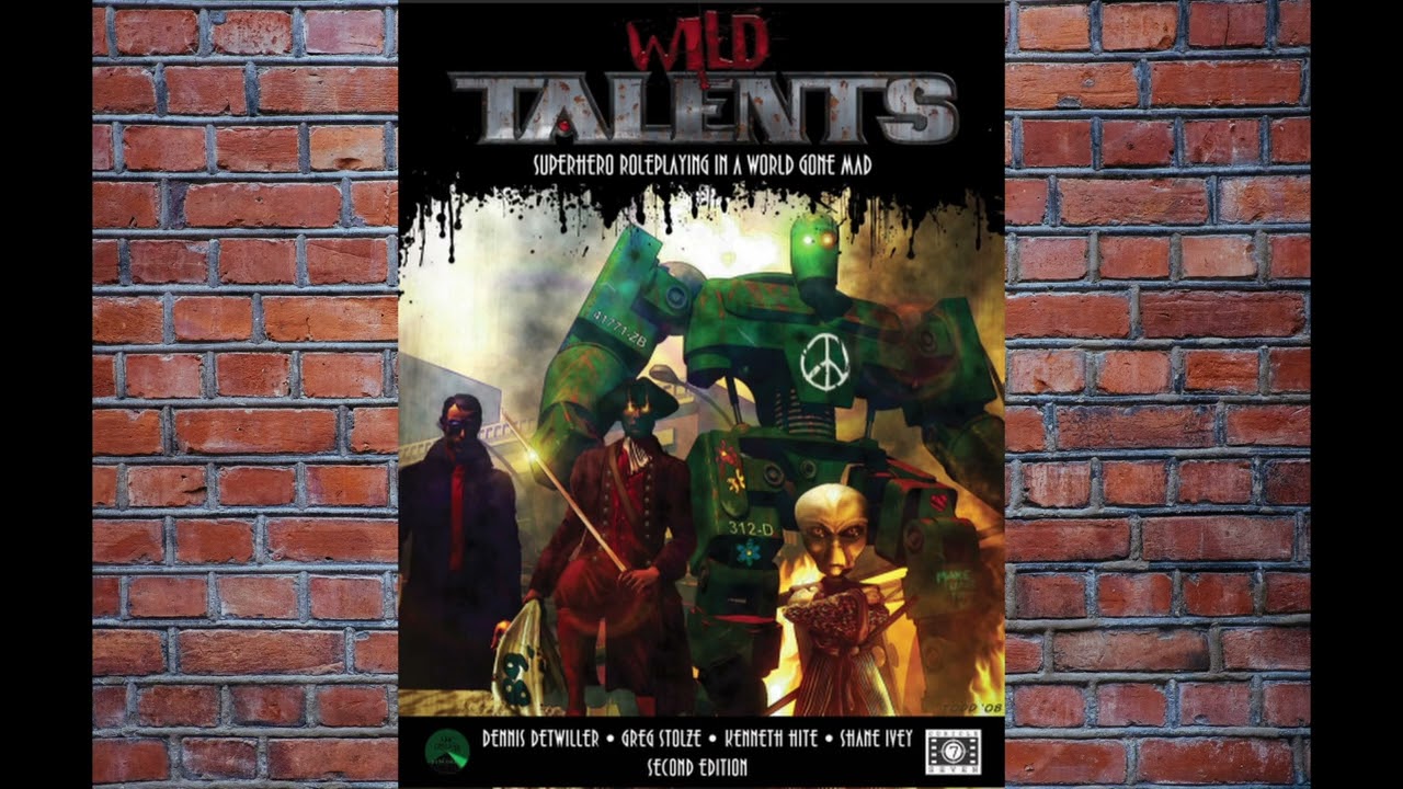 Wild Talents: The Crunchy, Dramatic Superhero RPG