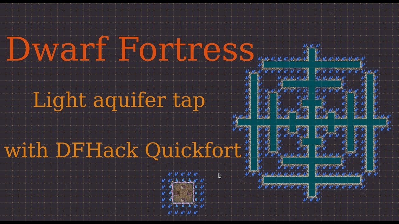 Dwarf Fortress: Light aquifer tap