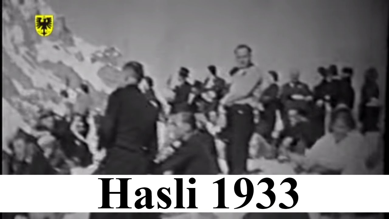 Es war einmal im Haslital 1933 Meiringen Historisches aus dem Hasli