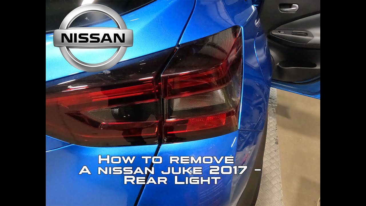 2017 Nissan Juke Tail Light Removal