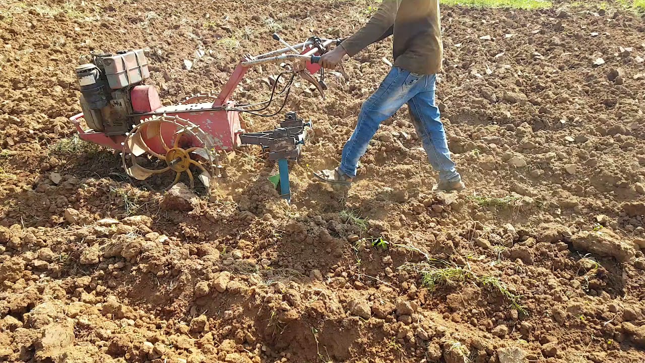 Maruthi krishi Udyog Power weeder Bajarangee 6 with Double CI Plough