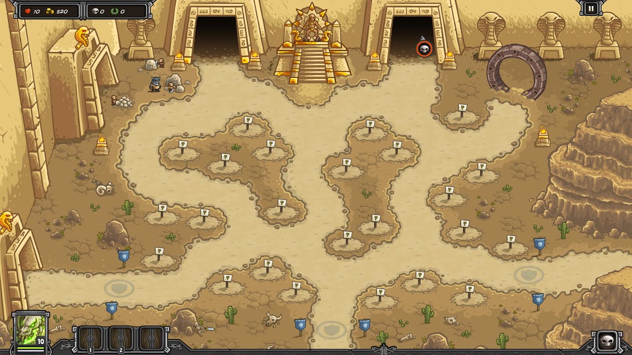 Kingdom Rush Frontiers | Ruins of Nasde | Wave 72