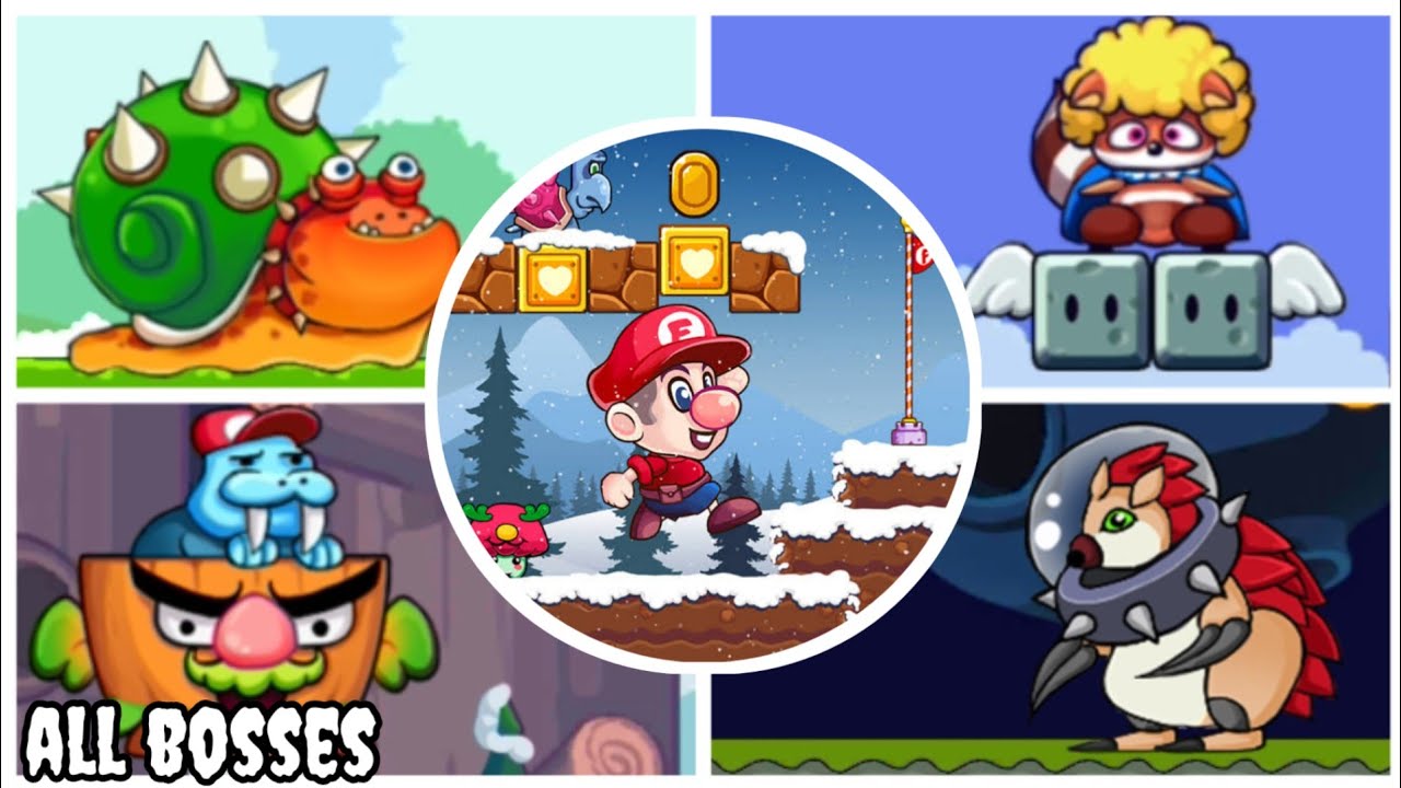 Bob's World 2 - all bosses