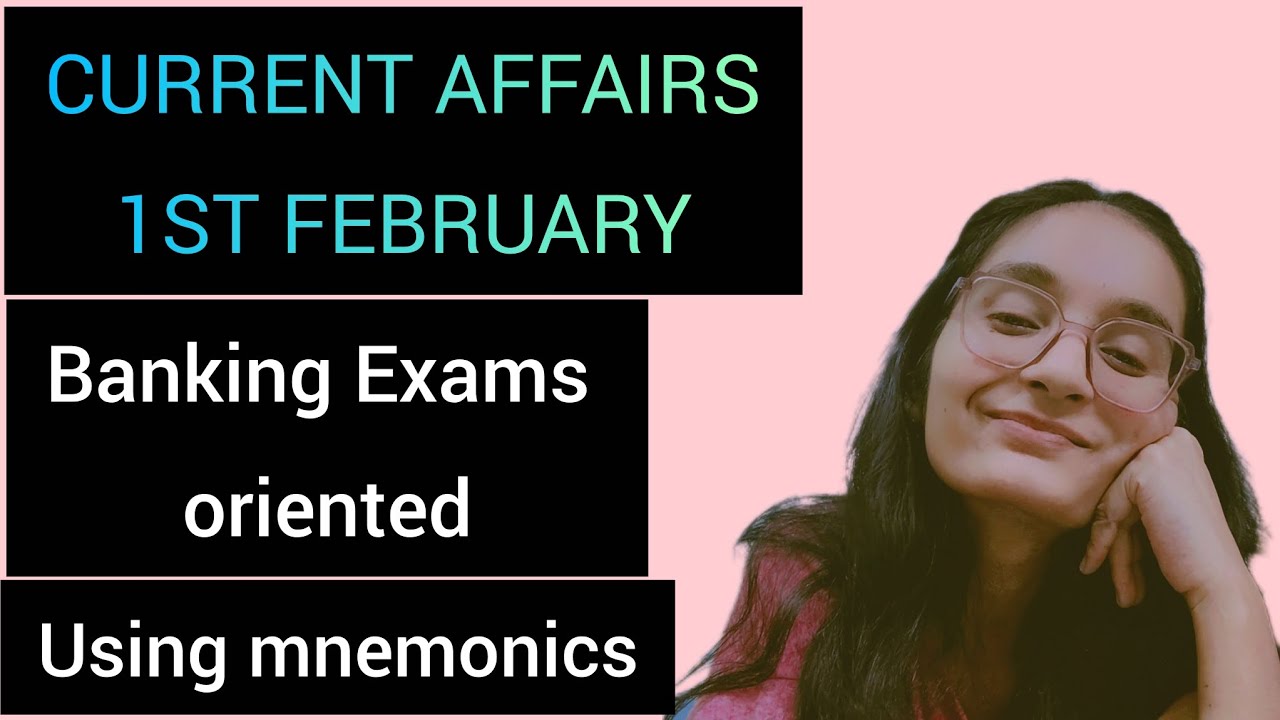 1st of feb | Current Affairs | DAILY CA 