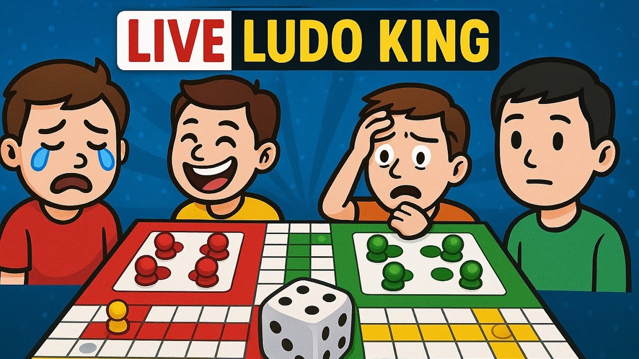 🔴 Playing Ludo King Live | Intense Matches & Fun Moments 