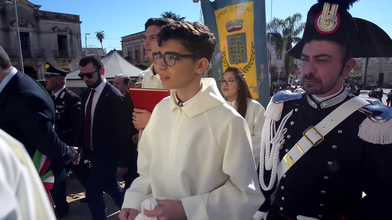 La Festa di San Leonardo Abate a Mascali, Catania, Italia. 06 novembre 2018.
