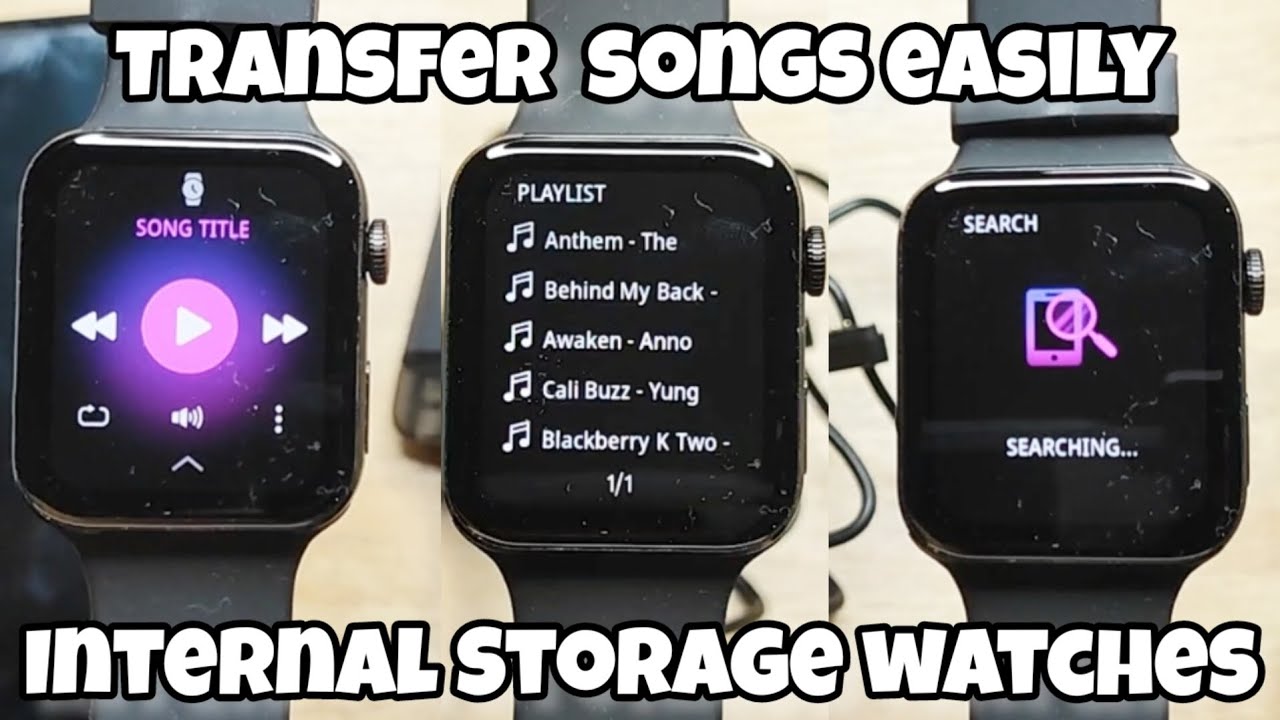 Transfer music in (Fire-boltt - Zebronics - Noise etc | MP3 file to watch via phone | otg to watch