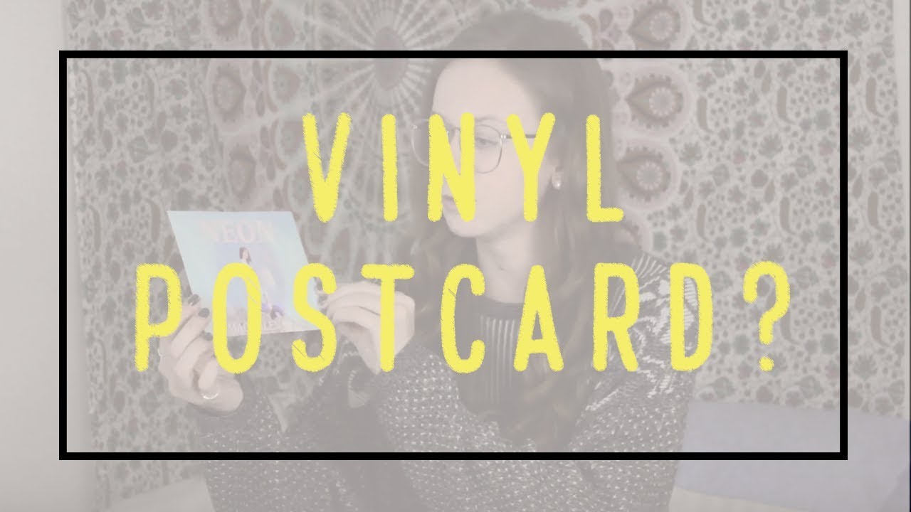 Vinyl Post Unboxing (Vinyl On A Postcard?!)
