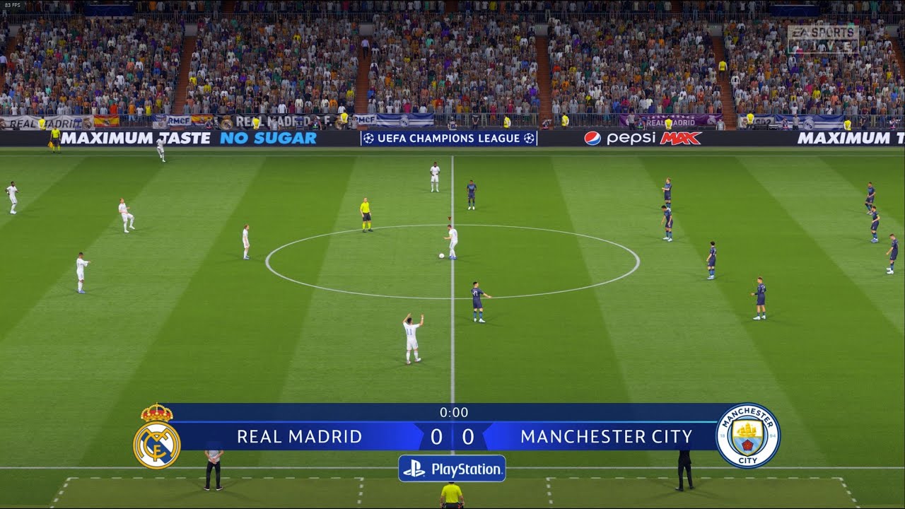FIFA 22 [PC] || eSIM Mod 3.0 BETA.5 - TU#10 || Real Madrid - Manchester City (UCL)