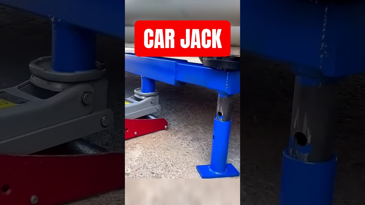 Genius Homemade Car Jack Everyone Should Know
