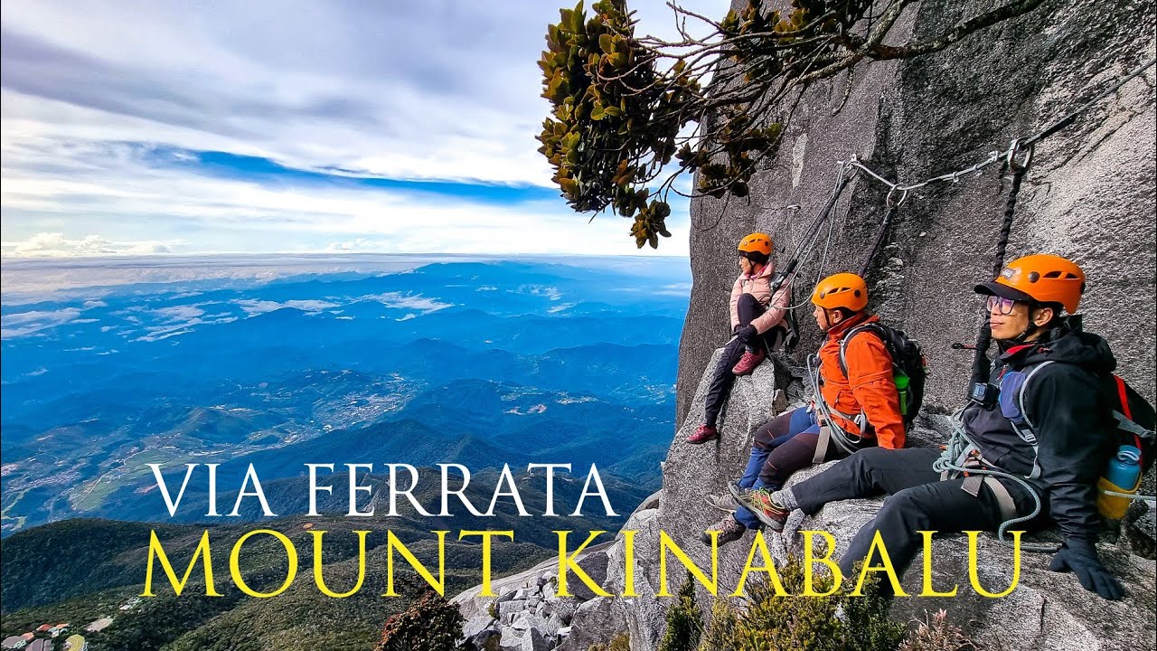 Mount Kinabalu Via Ferrata Sabah Malaysia/ Lows Peak Circuit