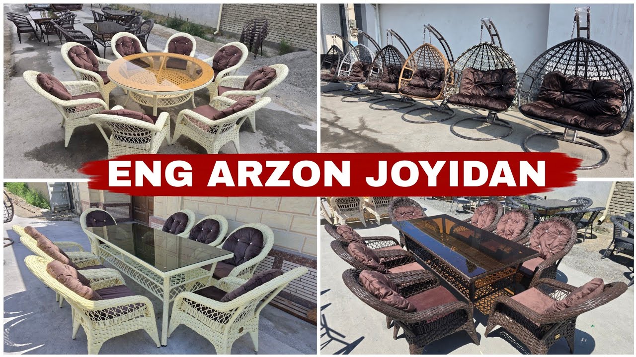 ENG ARZON JOYINI TOPDIK👍 | Ratan Stol Stul Kacheli Narxlari 