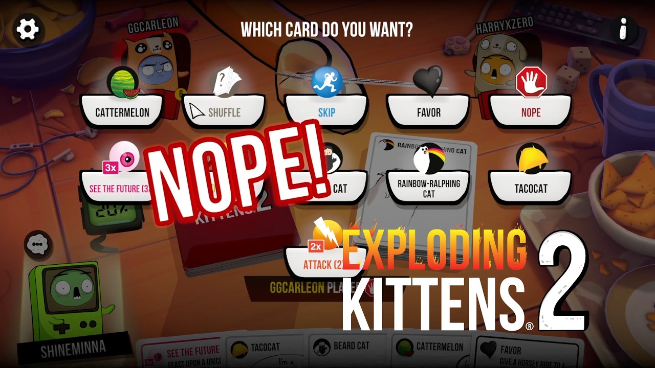 Todos GANAN? 😡 @Harryxzero, Carleon / Exploding Kittens 2
