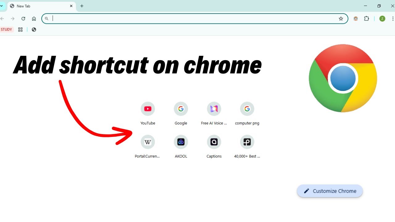 How To Create Shortcut On Chrome | Create Shortcut On Chrome