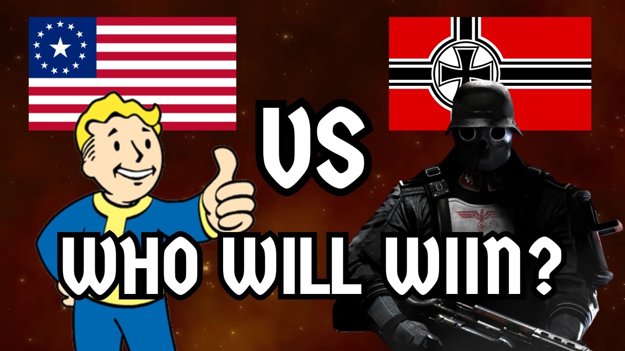 Wolfenstein German Reich VS Fallout Pre-War USA: Who Will Win?