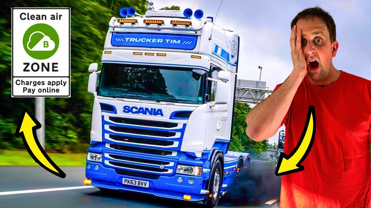 I Went Into A CLEAN AIR ZONE | *EXPENSIVE* | Trailer Refurb!? | PART 1 |  #truckertim