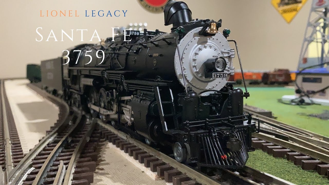 Lionel Legacy Santa Fe 4-8-4 Northern 3759: Product Review