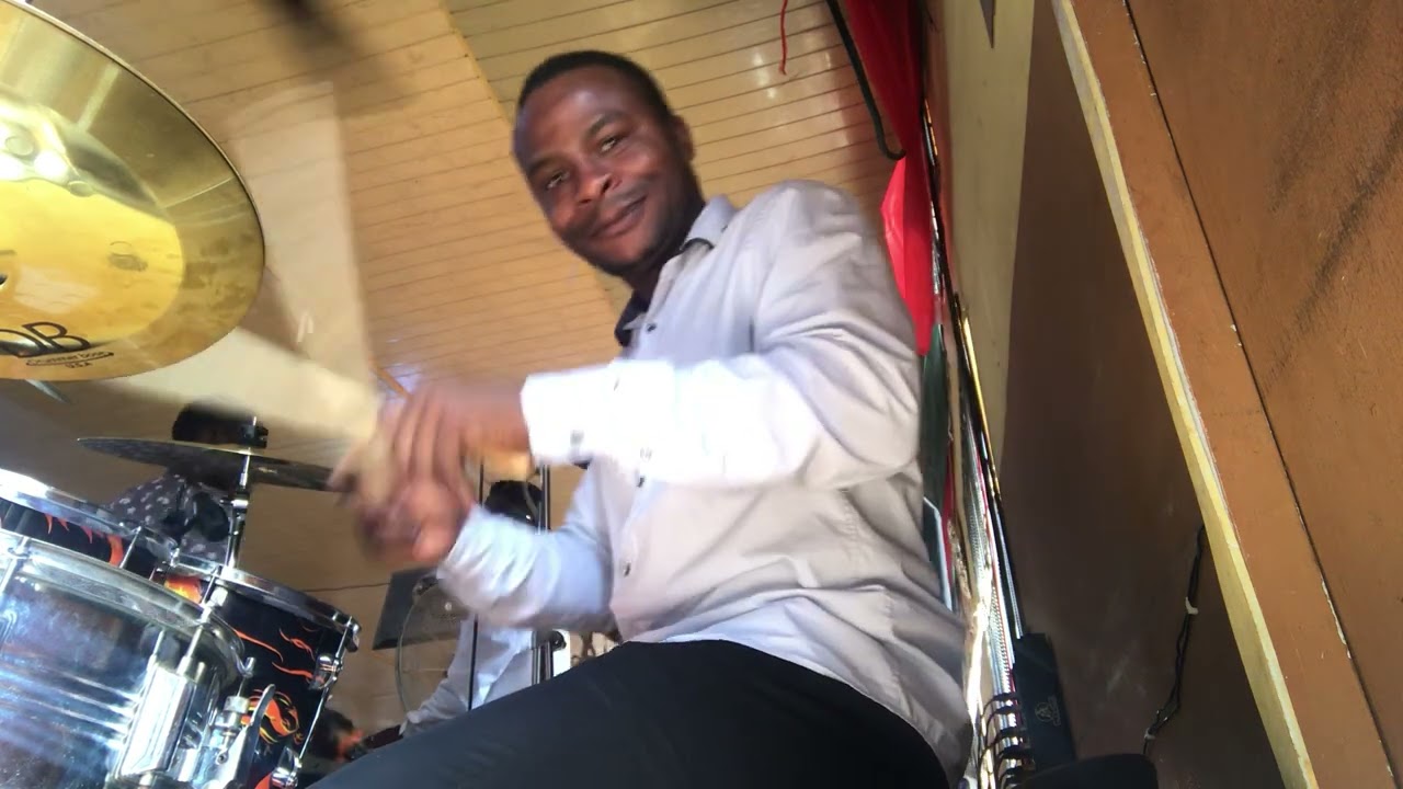 HOW A TALKING DRUM TURNS PLAYING DRUMS IN SUNDAY SERVICES WITH SO MUCH JOY