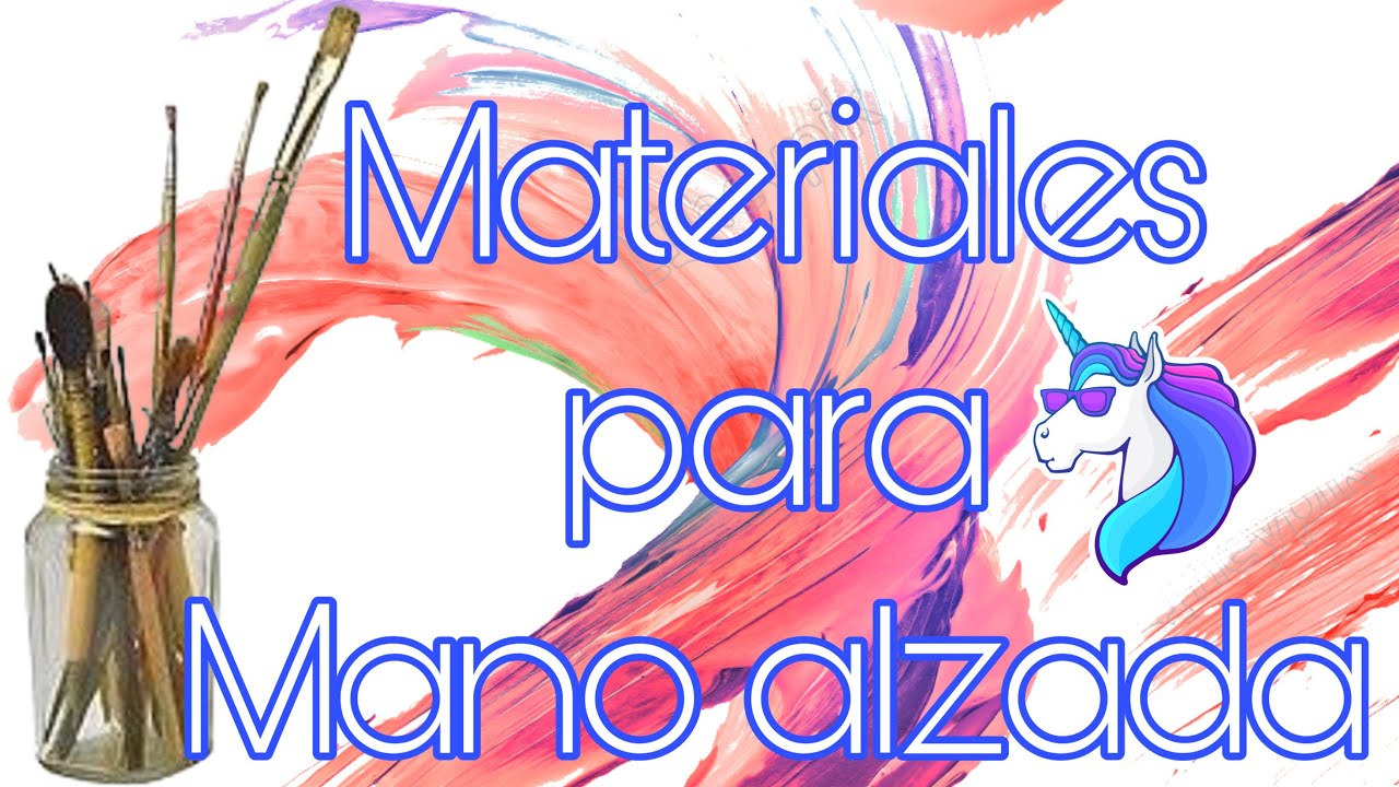 Lo que puedes usar para mano alzada